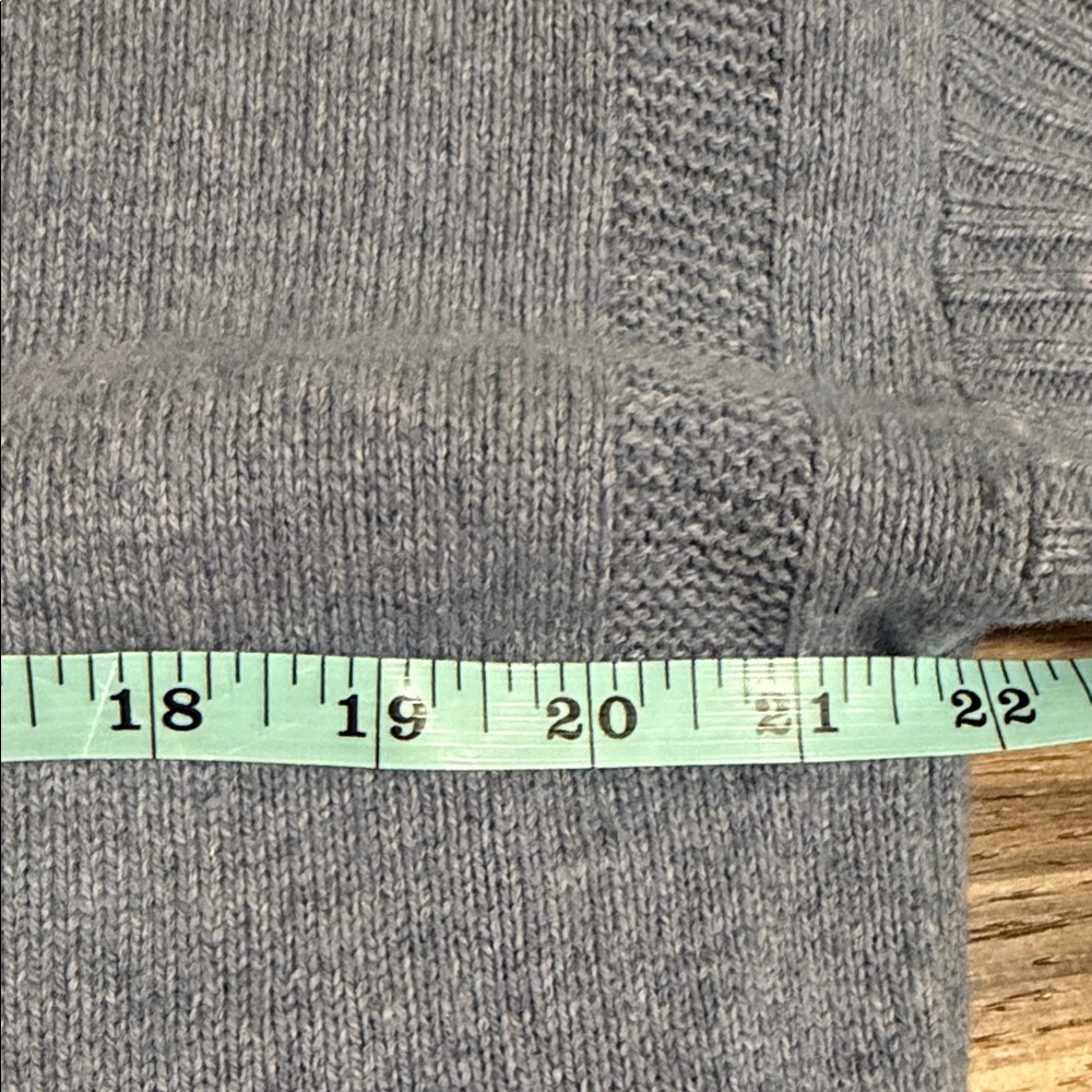 Madewell Clemence Cropped Cardigan Women’s Sz. S Cornflower Blue Wool Blend - Picture 4 of 8